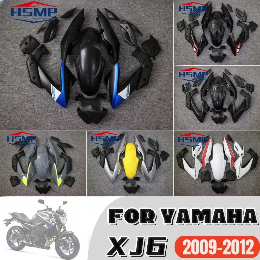 for Yamaha XJ6 xj-6 2009 2010 2011 2012 motorcycle fairing ABS injection body decoration kit XJ6 09 10 11 12