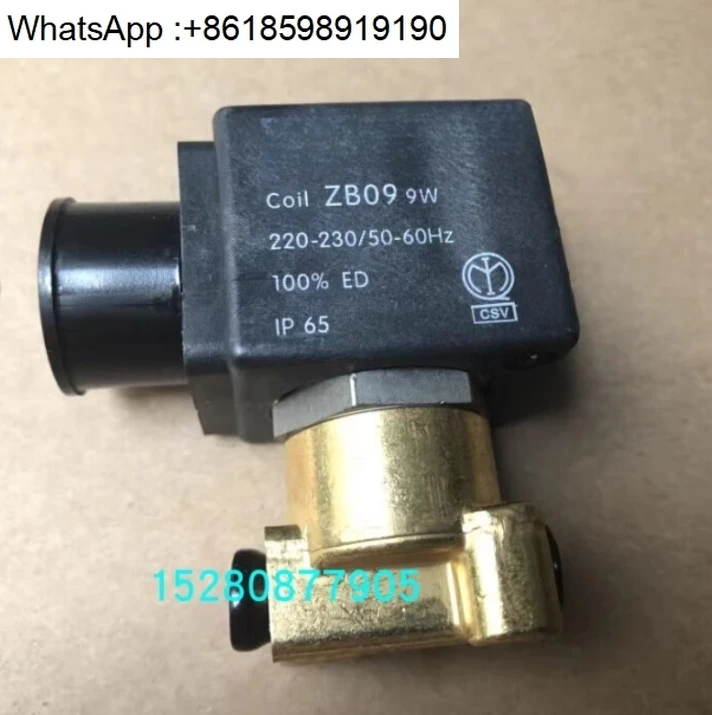 Válvula solenóide de combustível de peças do queimador