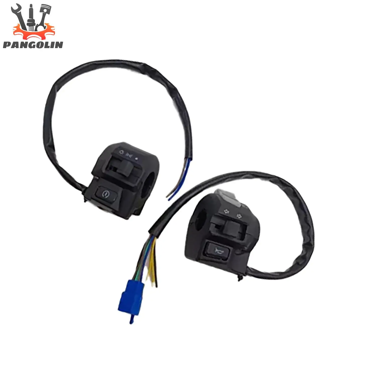 2pcs Handlebar Switch Controls 7/8