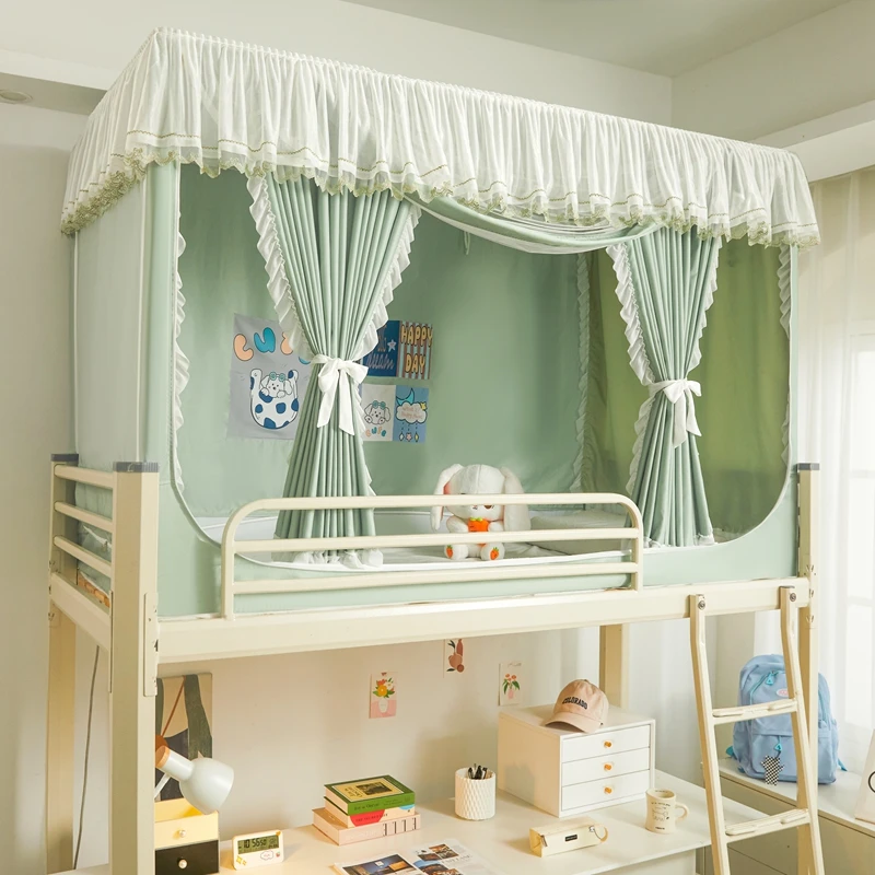 ناموسية للفتيات الطالبات عنبر متكامل عنبر علوي بطابقين سرير تعتيم صغير جديد #3