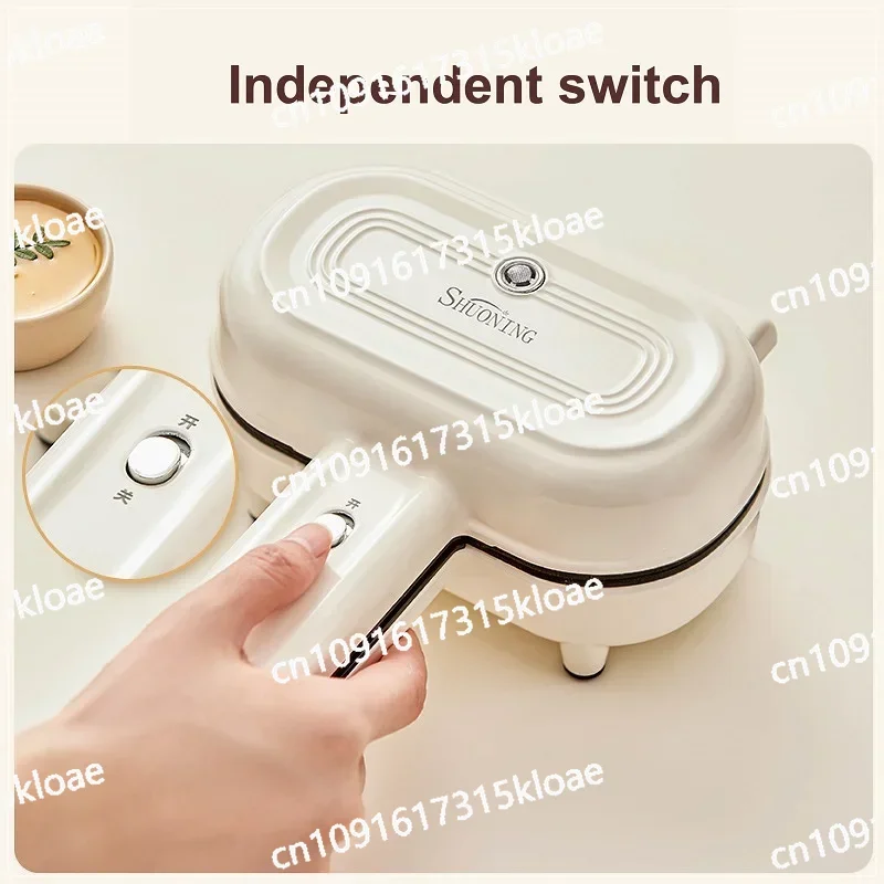 Auto Edge Sealing Non-stick Sandwich Machine Double-sided Heating Bread Machine Multi Toaster