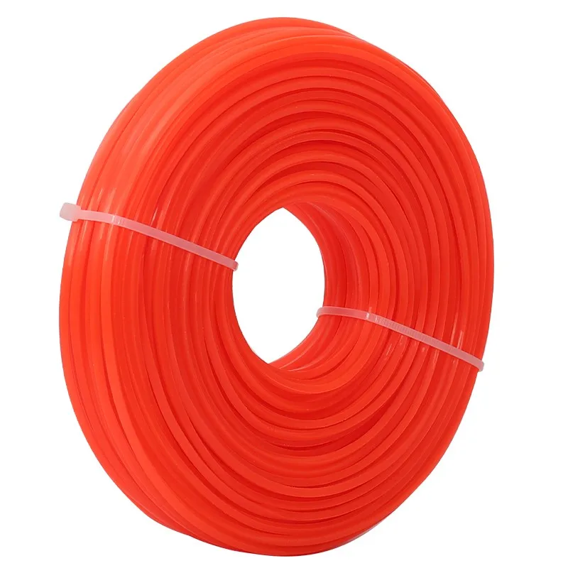 Imagem -05 - Linha de Nylon Trimmer Escova para Corte de Grama Redondo e Quadrado Corda de Erva Daninha Acessórios para Ferramentas Strimmer mm 2.4 mm mm 3.5 mm mm