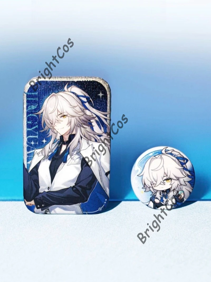 [Official Collab] 2026 Honkai: Star Rail X ChaPanda Game Anime Jing Yuan Yao Guang Paper Bag Acrylic Stand Laser Ticket Gift view 2