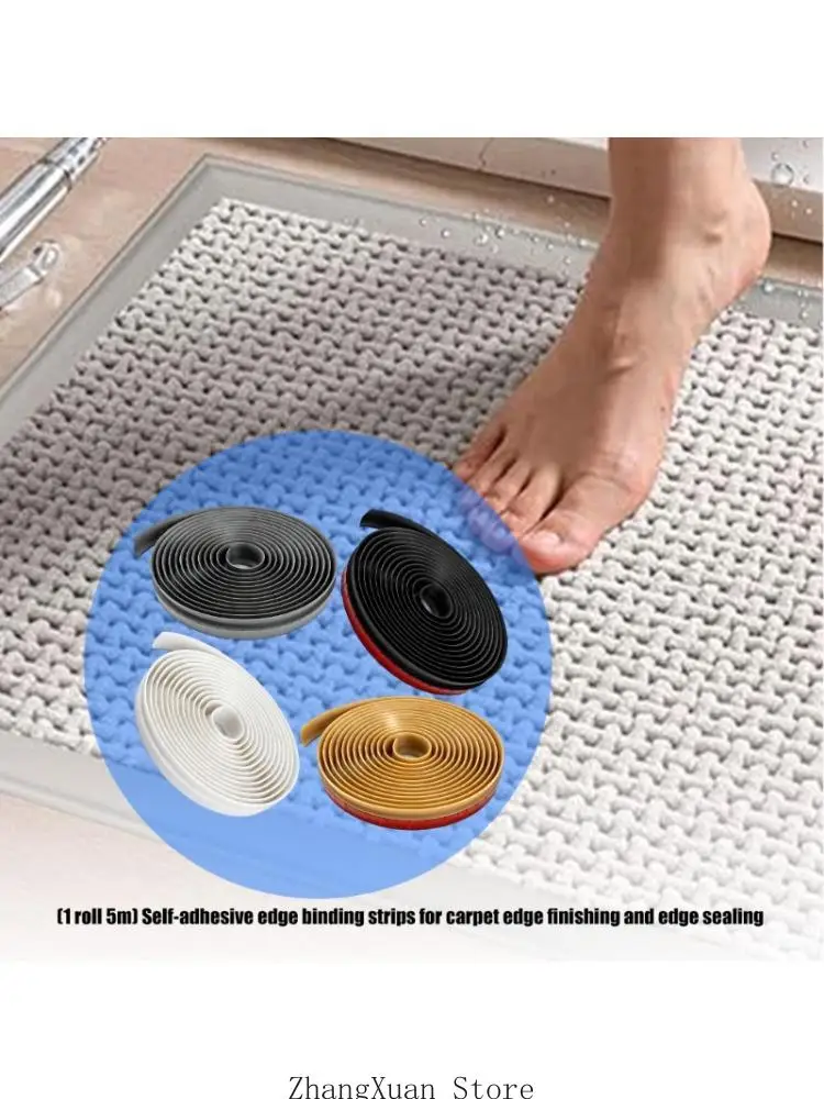 Flexible Carpet Border Trim Floor Strips for Home Flooring Repair Use 3XUF