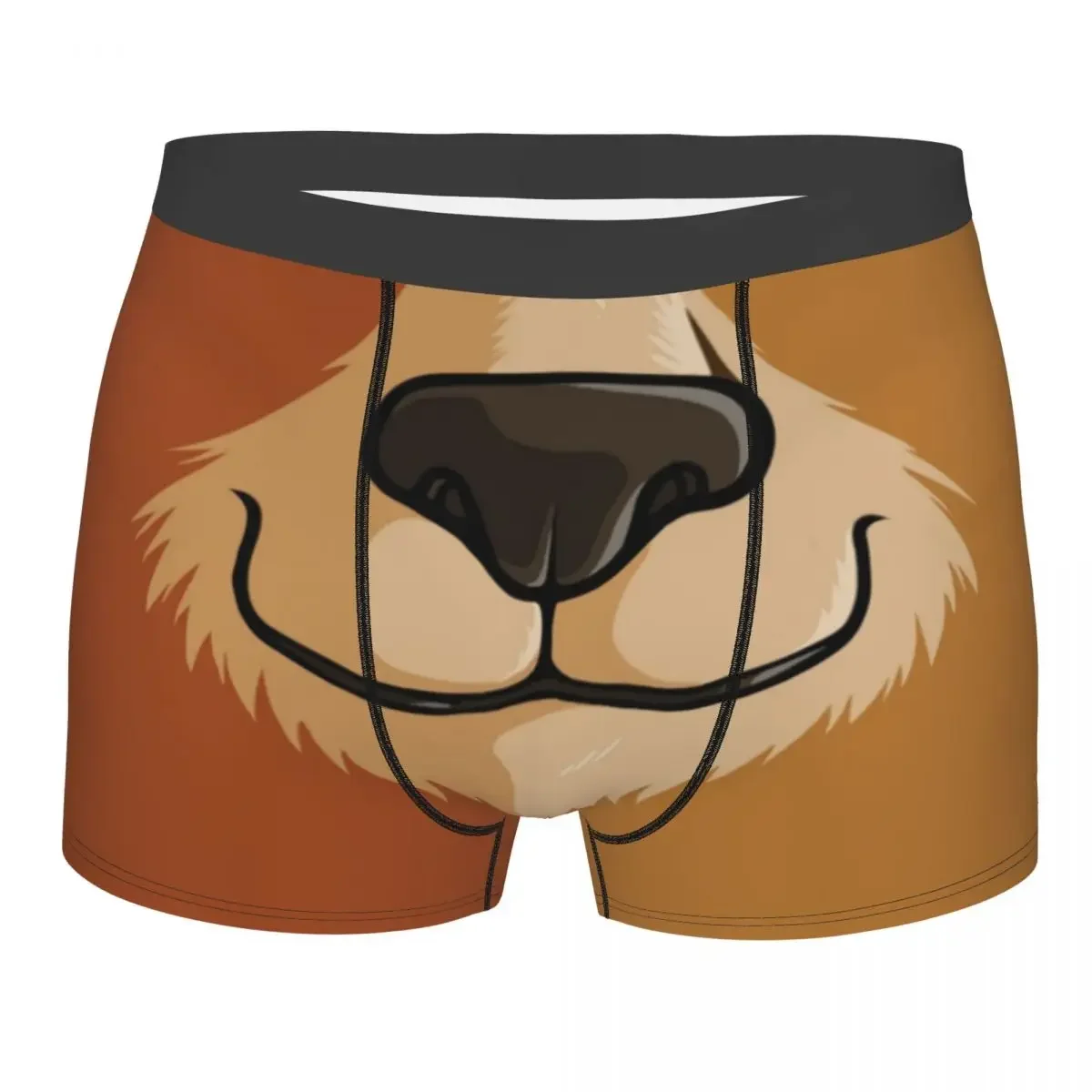 Likes To Woof Gay Pride Boxer Shorts For Homme 3D Printed Sexy Bear Underwear Panties Briefs Soft Underpants