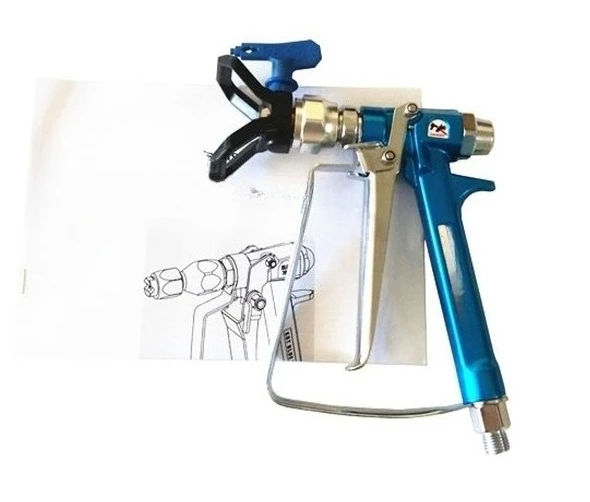 For high pressure airless sprayer, spray gun putty BLUE700 blue YLK four finger spray gun