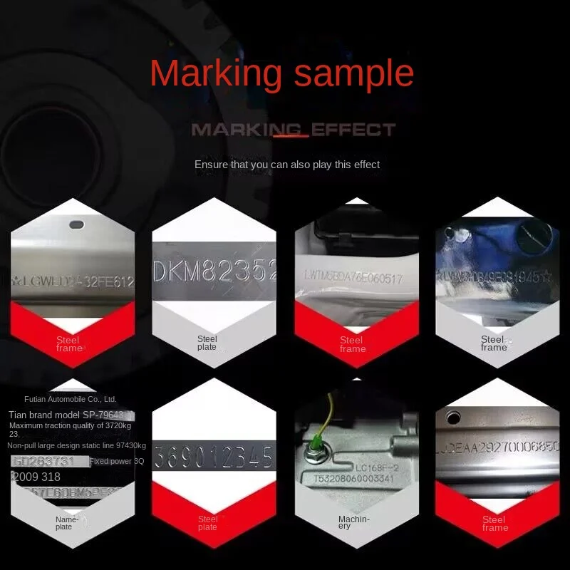 

CheapMarking Machine Portable Metal Pneumatic Dot-Pin Marking Machine for (100*20Mm) Frame Marking Machine Chassis Numb