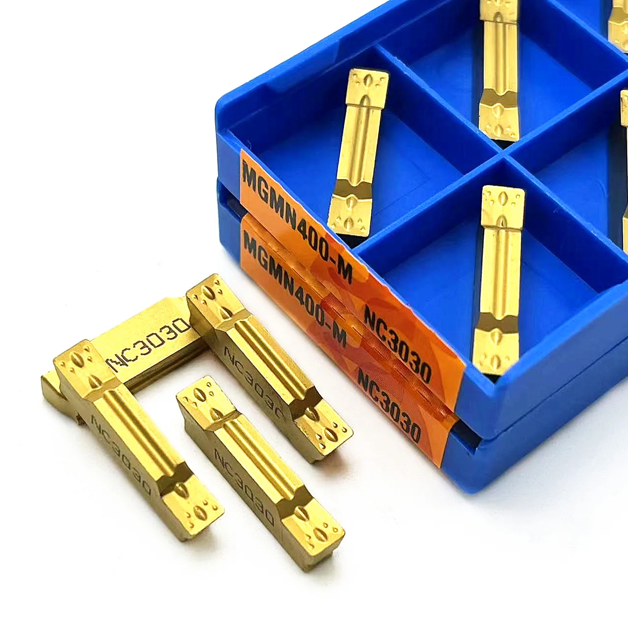10Pcs  MGMN400 M PC9030 NC3020 NC3030 Turning Carbide Inserts CNC Metal Lathe Tools MGMN 400 NC3030 Grooving Inserts Hard Alloy