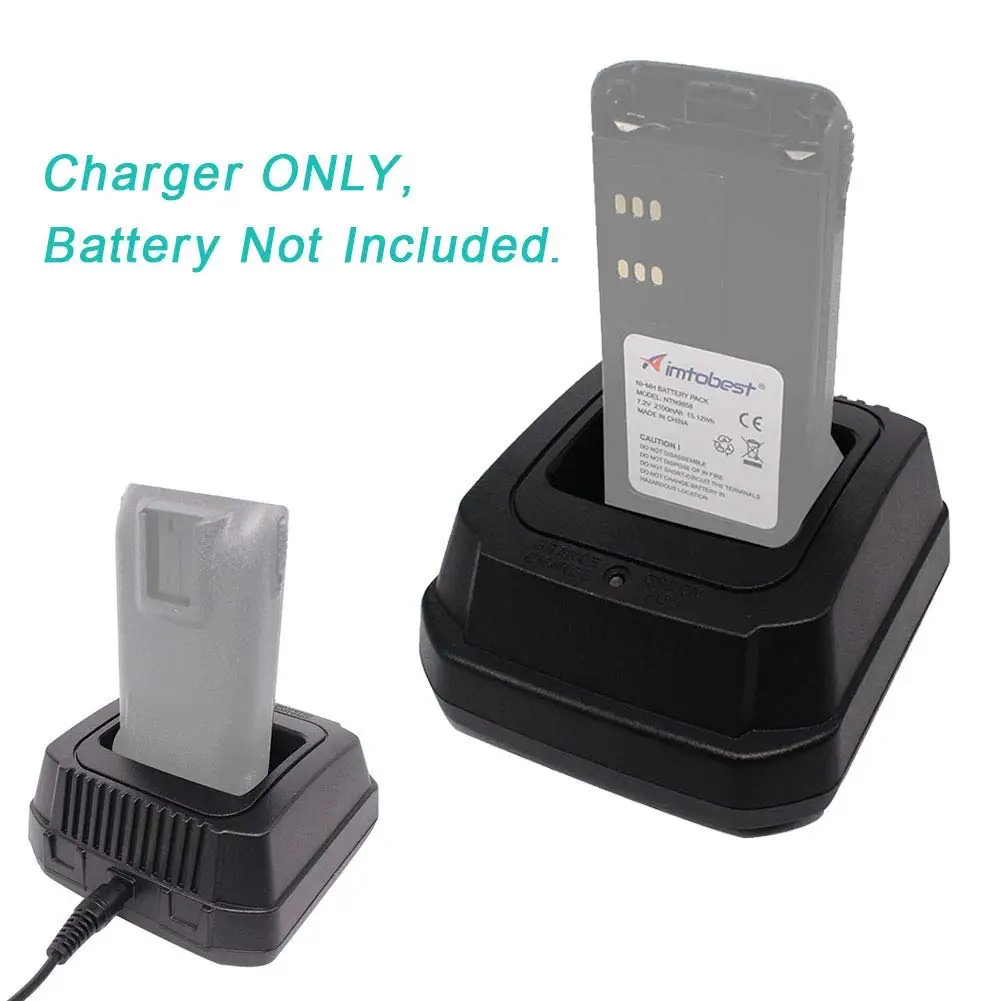 Radio NTN8831 WPLN4114AR Rapid Charger WITHOUT IMPRES for Motorola XTS1500 2500 3000 5000 HT1000 PR1500 MT1500 MTX838 GP1200