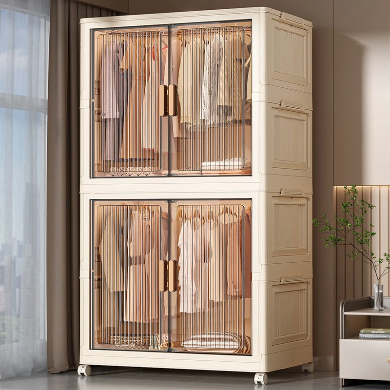 

Simple wardrobe clothes baby wardrobe storage cabinet