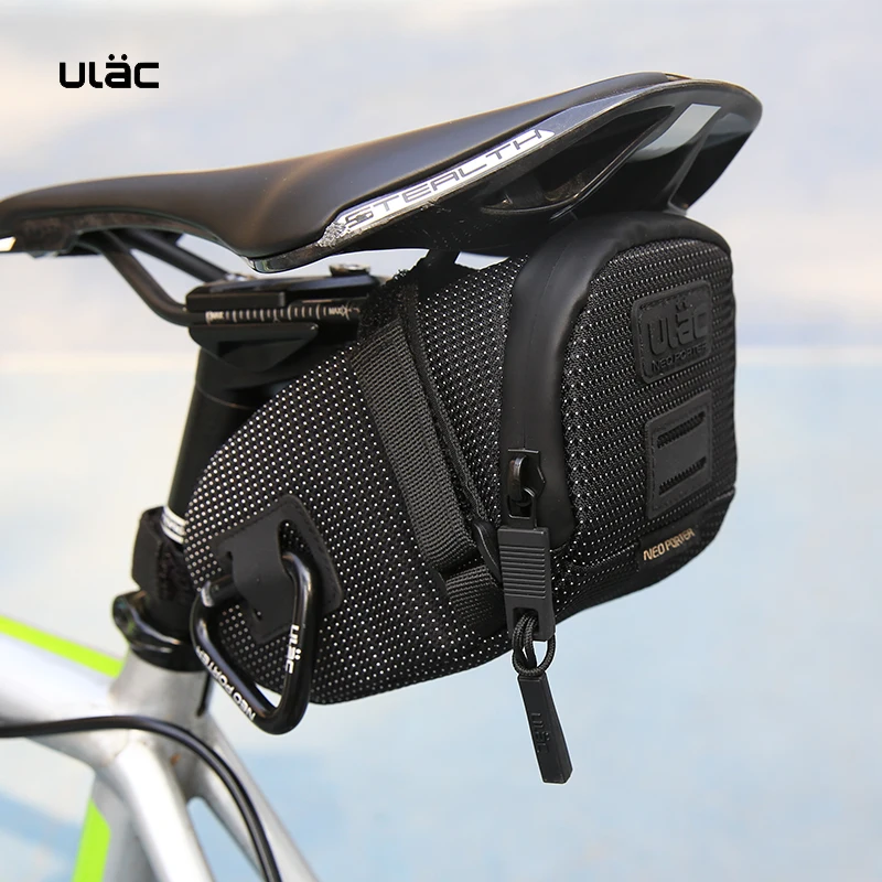 Neo Porter Fahrrad-Satteltasche Wasserdicht Stoßfest MTB Fahrrad-Sattelstützen-Tasche Aufhängbare Rücklichter Fahrrad-Heckwerkzeugtasche – Detail 17