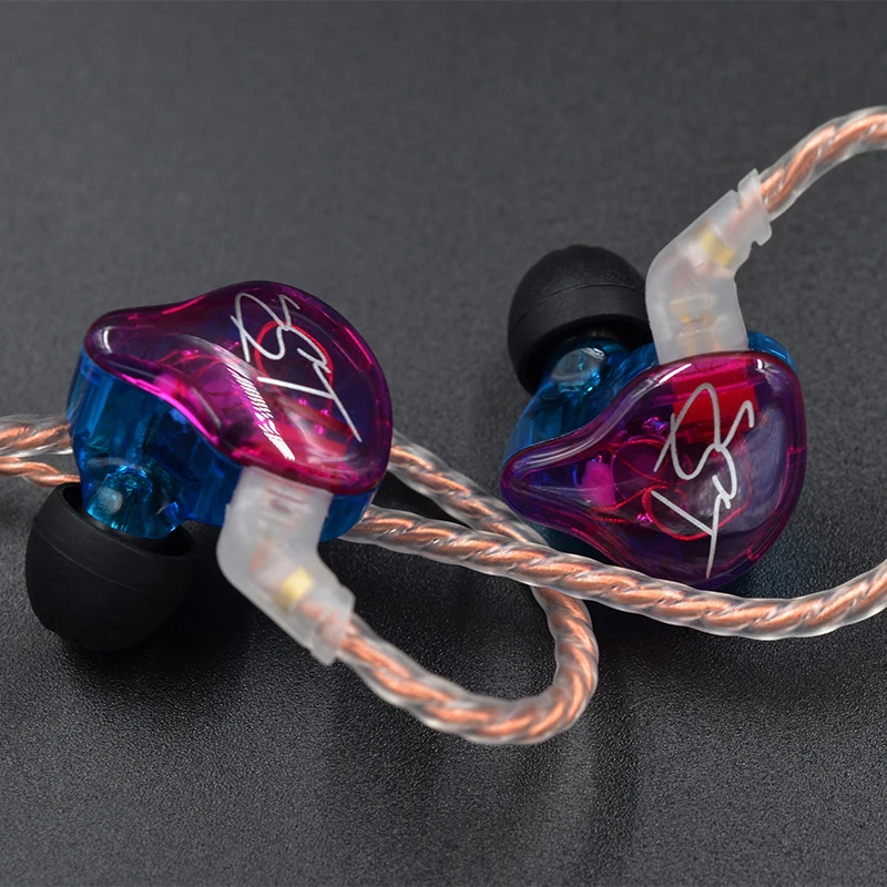 KZ ZST Dynamic Professional Stage Hifi Tuning Convertible Cable In Ear Wired Earphones