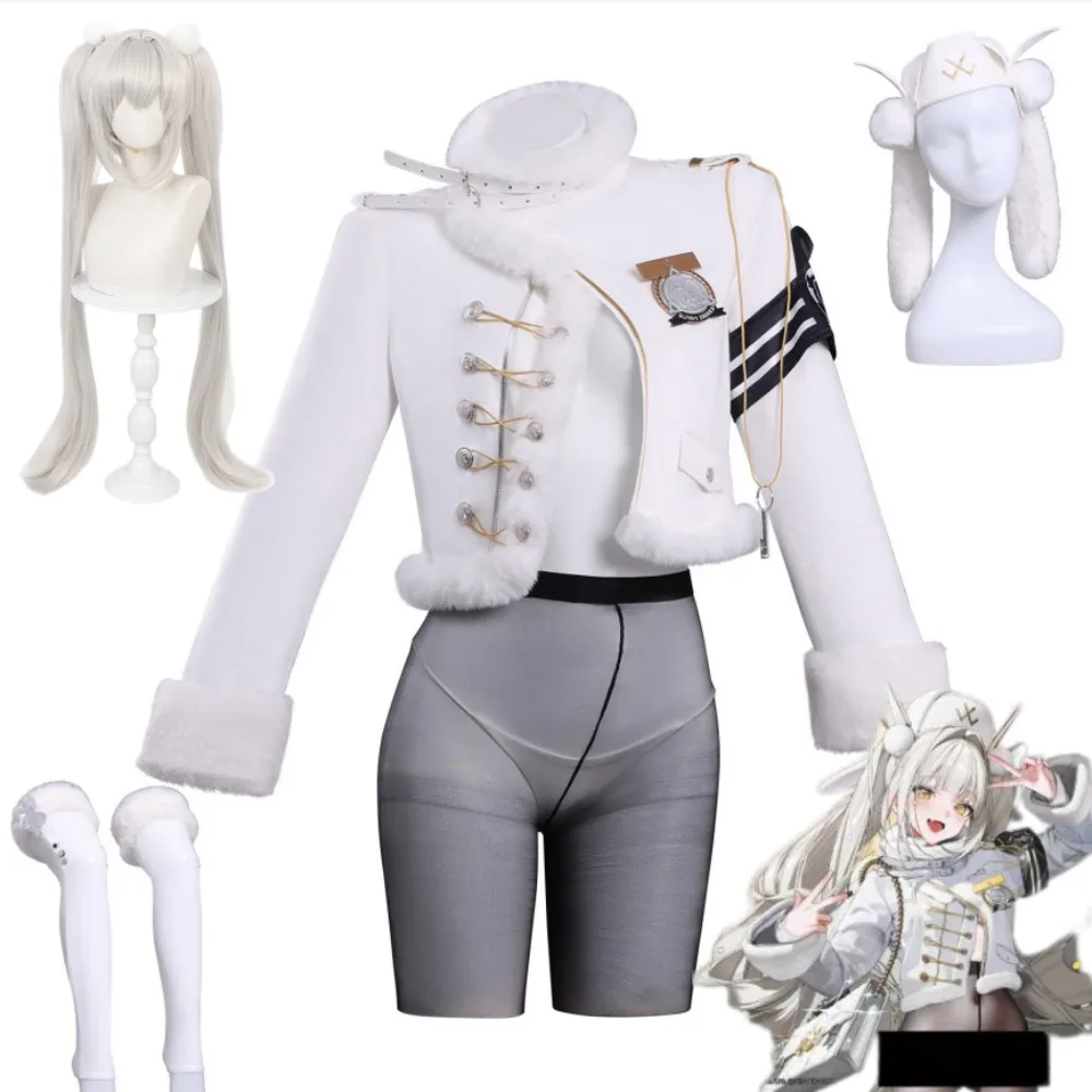 

Victory Blanc Lucky Express Cosplay Costume Women Game Outfit Comic Con Halloween Stage Performance Outfit