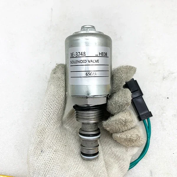 Excavator Solenoid Valves 3E-3748 3E3748 for CAT 3116 3126 3306  Engine Solenoid Valve 3E-3748