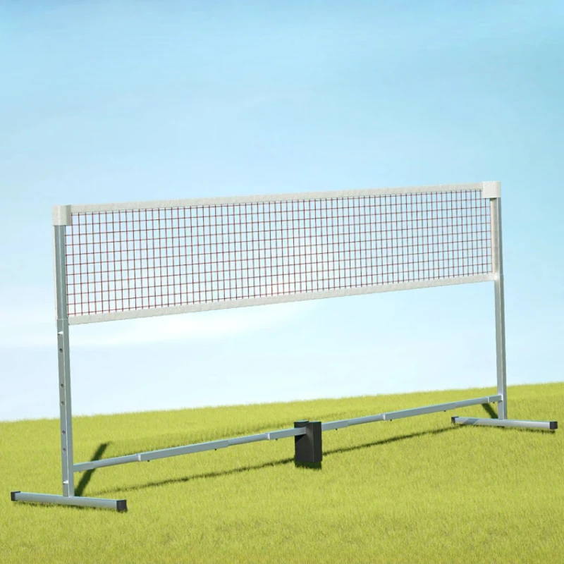 Badminton grid portable outdoor folding standard with stand