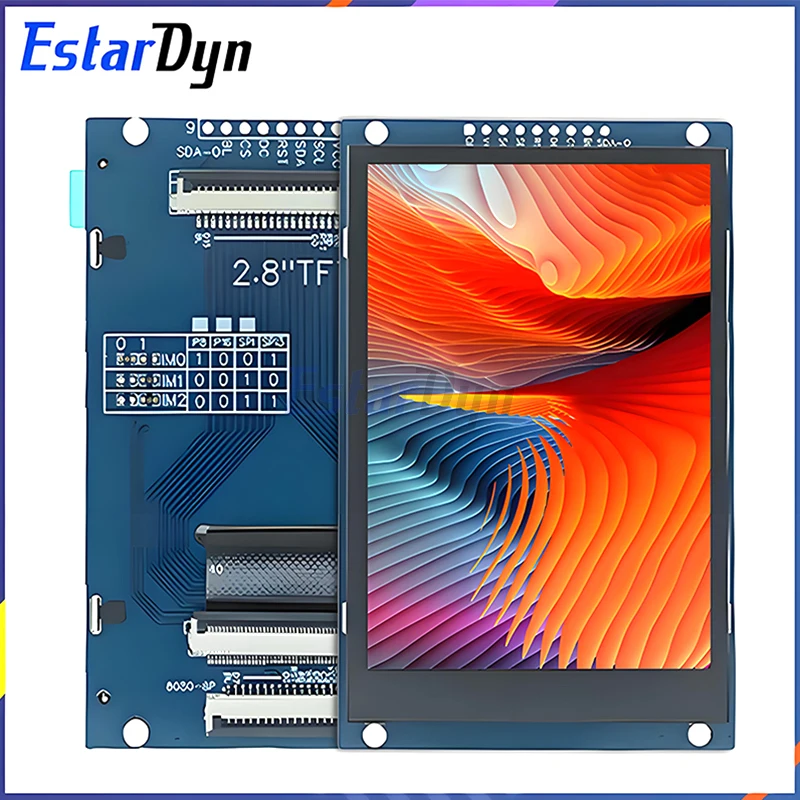 Estardyn 2,8 ST7789V TFT ЖК-дисплей 240x320 широкий обзор SPI/8/16-битный модуль параллельного интерфейса для Arduino Raspberry Pi DIY
