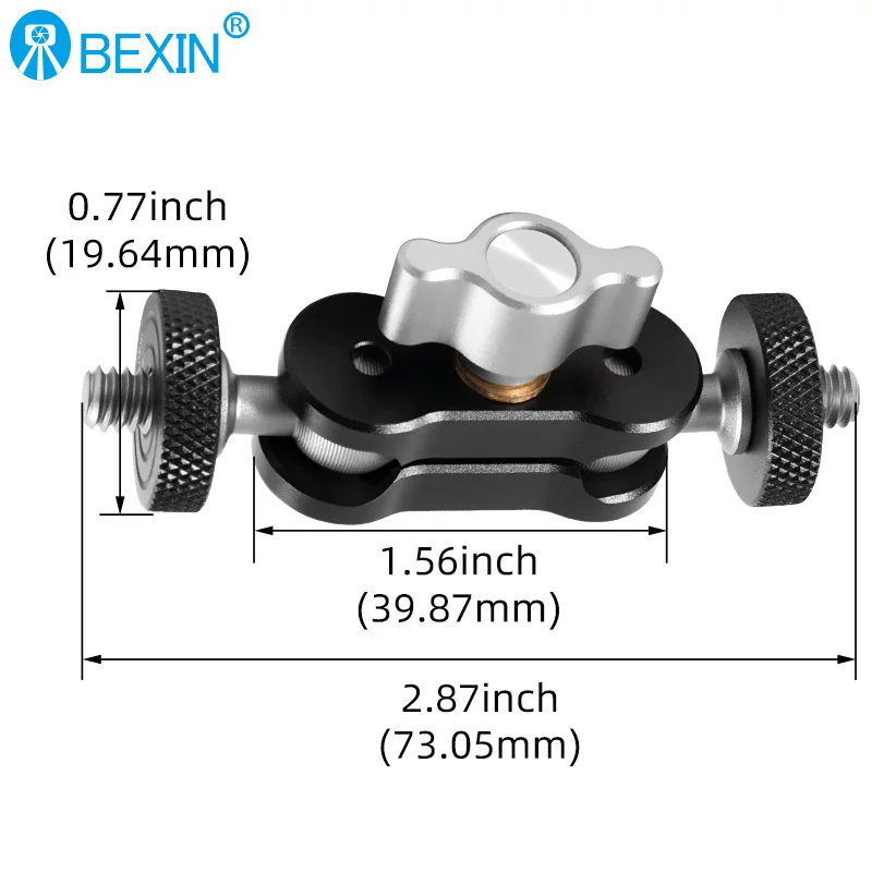 Universal Adjustment Magic Arm Aluminum Alloy Universal Bracket Live Fill Light External 1/4 Interface Strange Hand