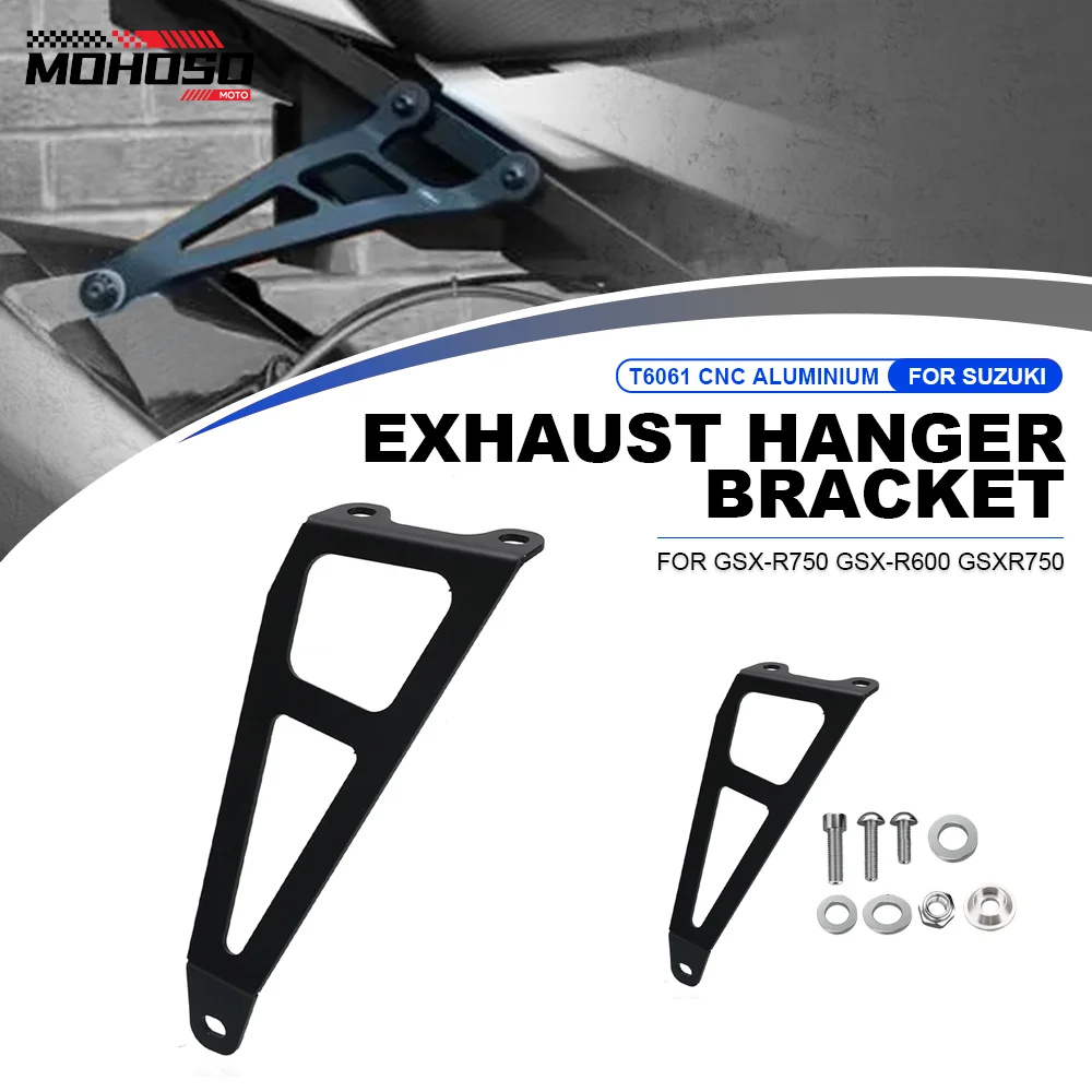 

For SUZUKI GSX-R600 GSXR600 GSX-R750 GSXR750 2008 2009 2010 Motorcycle Stainless steel Exhaust Pipe Muffler Hanger Bracket Parts