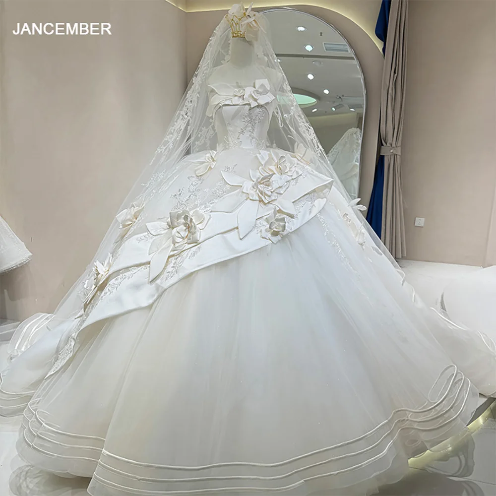 

Изысканное бальное платье, сексуальные свадебные платья, женские пышные платья невесты без рукавов, 2025 Vestidos De Novia по индивидуальному заказу