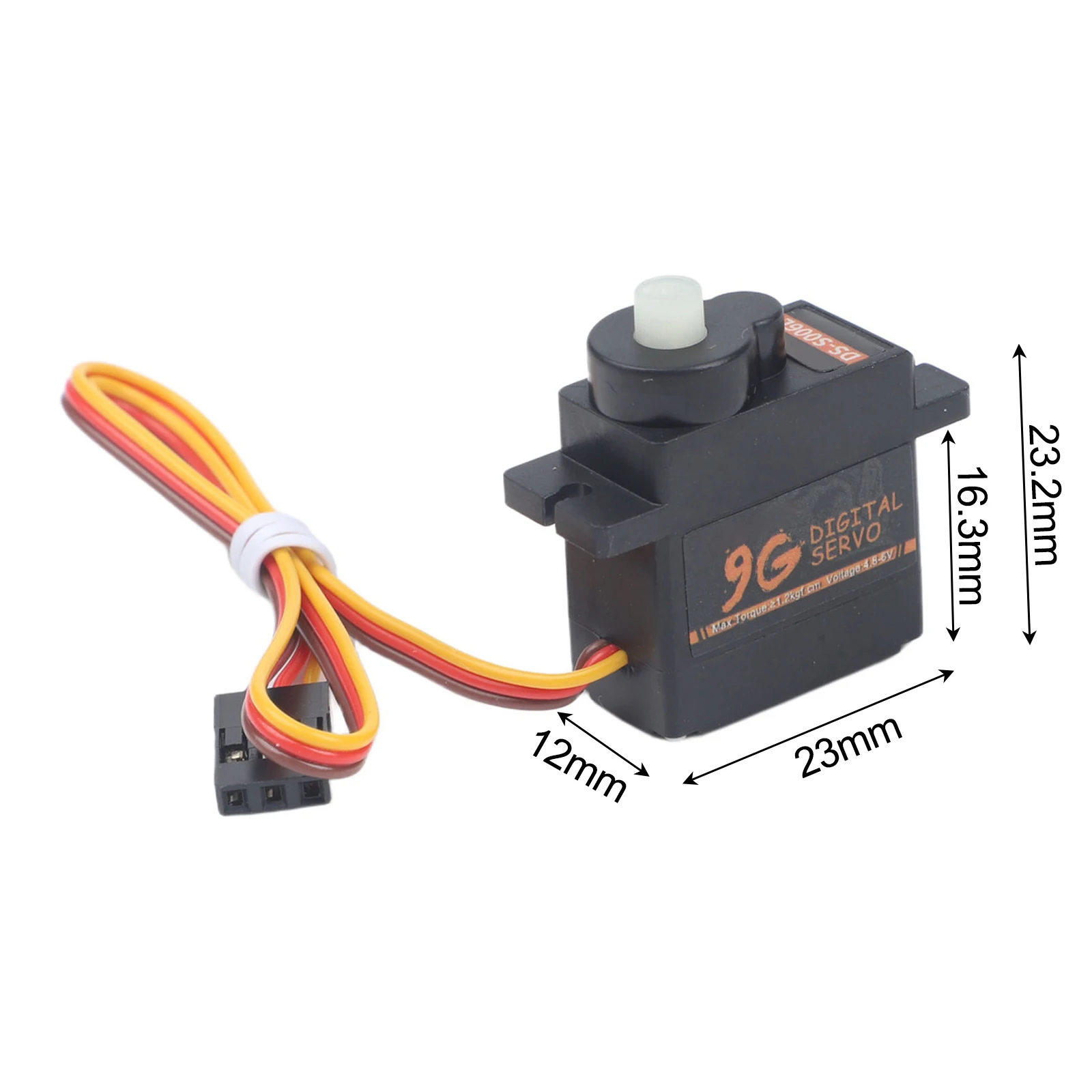 9g Digital Compatible with RC For Airplane Car Helicopter Boat Platforms Requiring Low Noise and Precise Angular Control