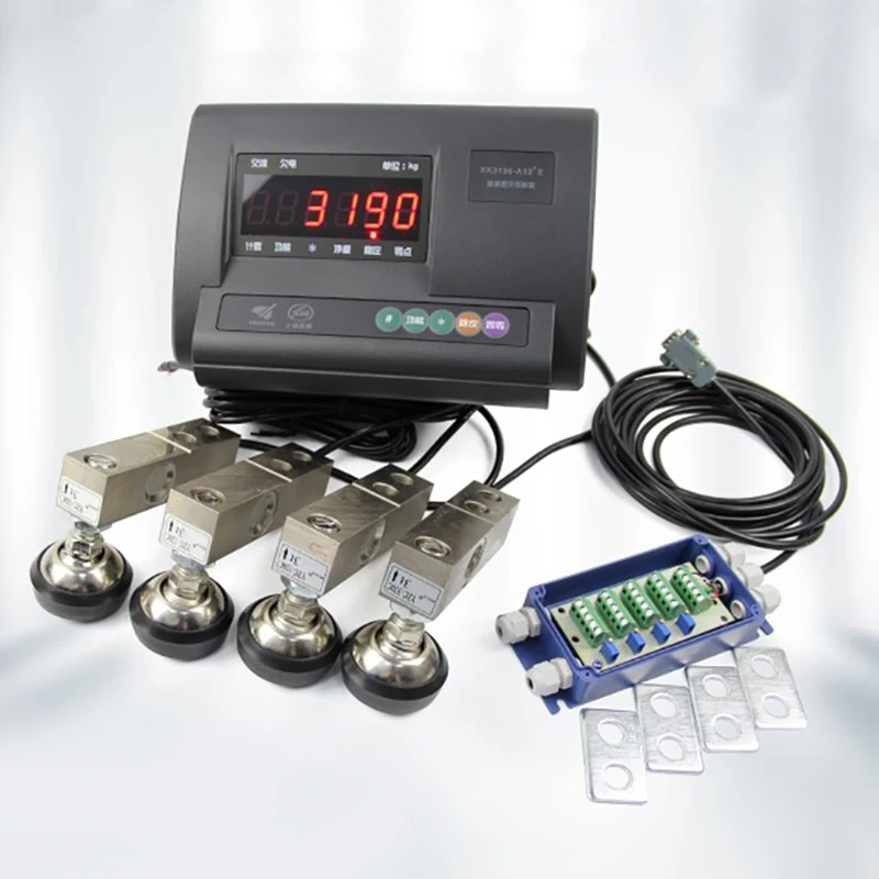 Homemade Electronic Weighing Platform Scale Livestock Weighing Weighbridge Accessories 0-3T DIY Weighbridge