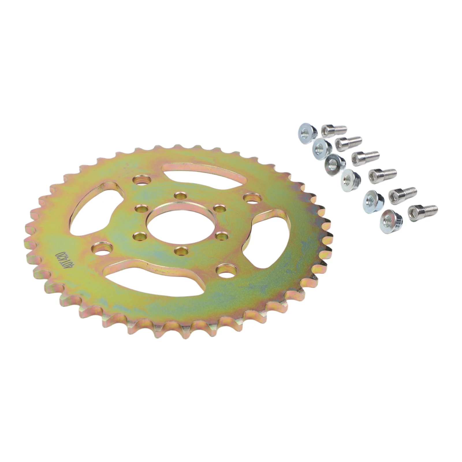 For MBX10 For MEGA Heavy-Duty Sprocket 40T Rear Sprocket As Shown In The Figure Minibike Enhances Overall Performance