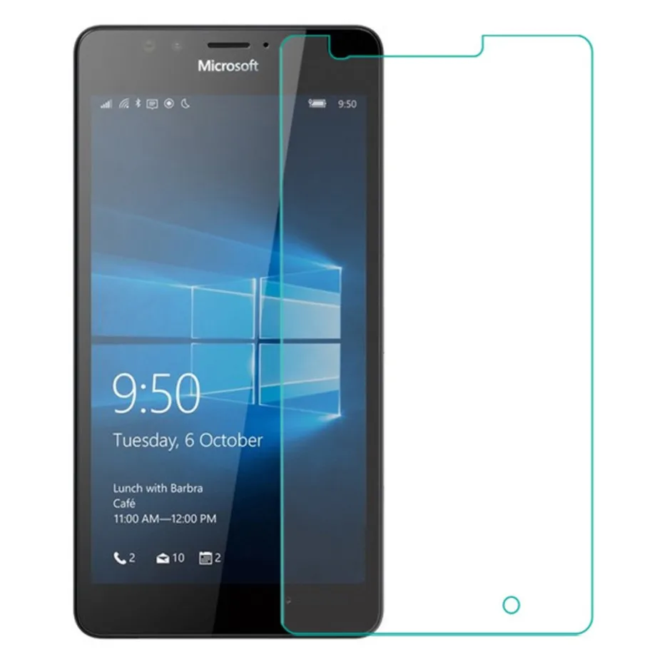 screen protector tempered glass film for nokia microsoft lumia 650 550 950 xl 530 620 625 640 730 guard pelicula de vidro