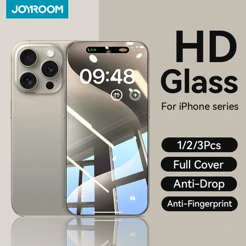 Закаленное стекло Joyroom для iPhone 11-16 Pro Max, 1/2/3 шт. — фото товара
