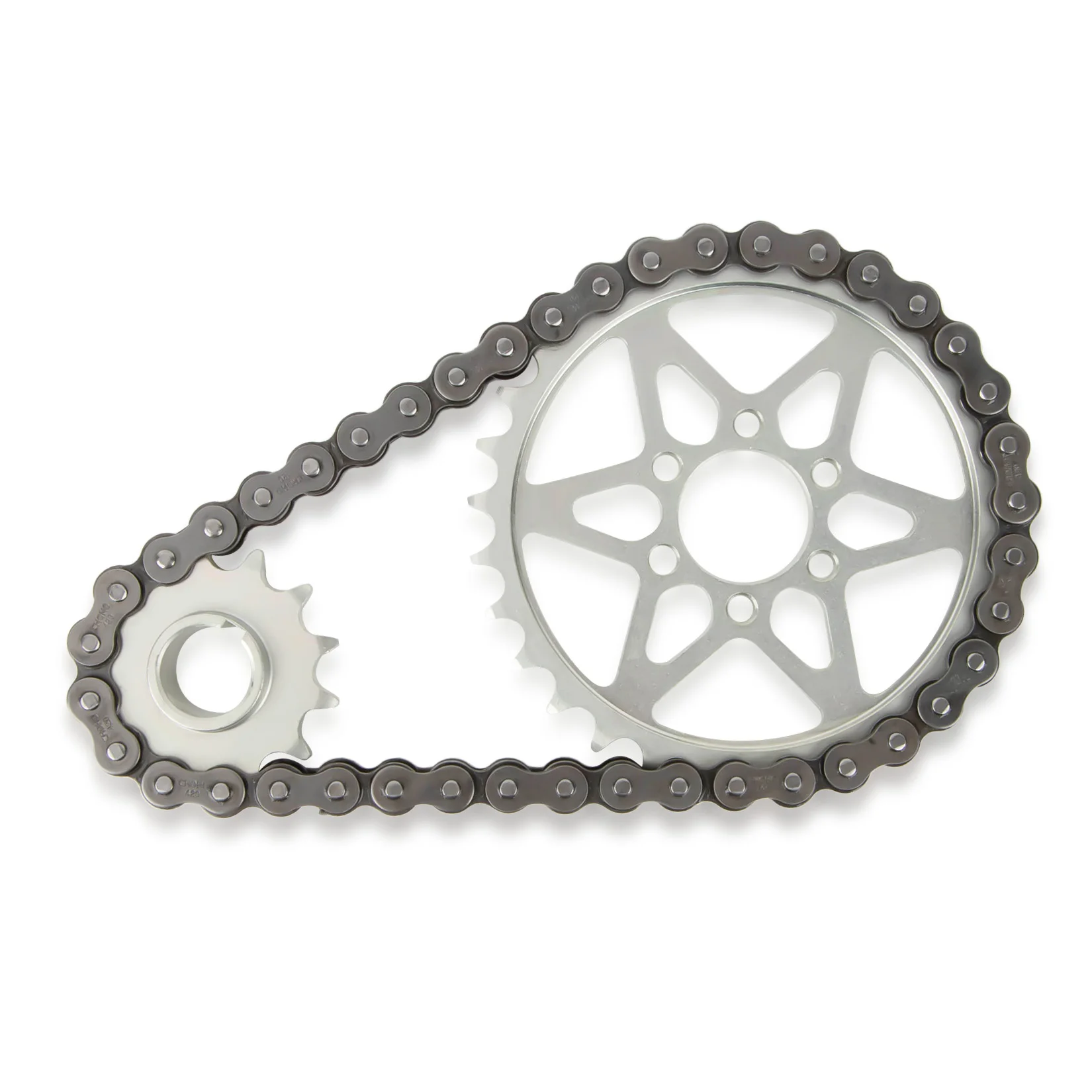 

For Sur Ron Light Bee X S Segway X160 260 Dirt Bike Drive Sprocket Chain Kit 30 Front 13 Rear Tooth Gear Drive Sprocket Kit