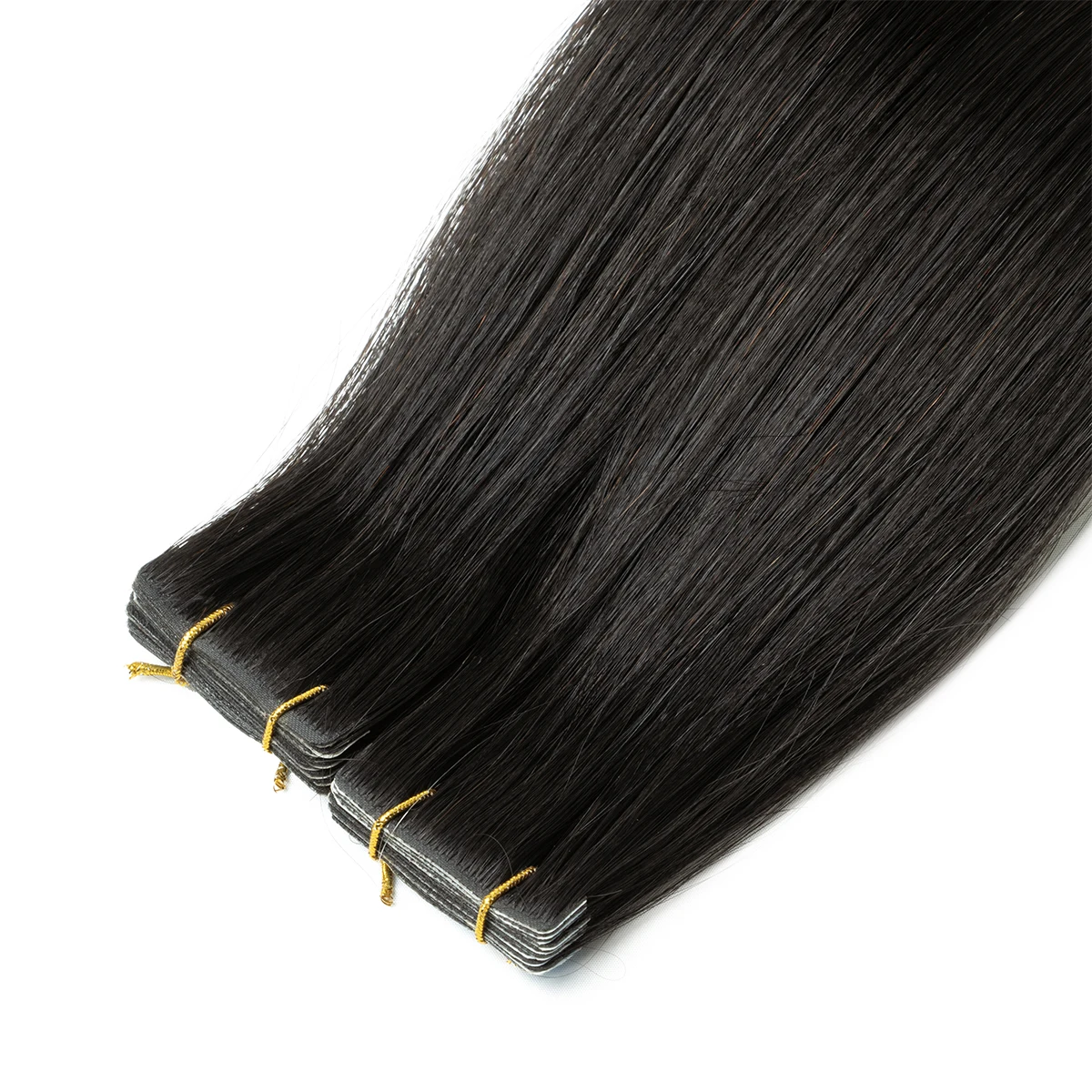 

#Natural Black Invisible Tape in Hair Extensions Human Hair Injection Tape in Extensions PU Weft Tape On Hairs 10pcs/pack