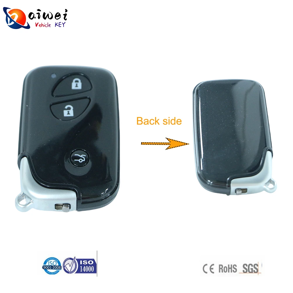 As Original ID46 PCF7952 315MHz Universal Smart Card Car Remote Key For BYD G3/ L3/ F3 /FO /G3R /S6/ E6/ M6