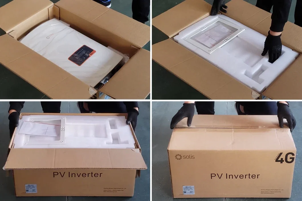 Solis S5-GR3P12K 12KW 3 عبارات على شبكة عاكس الطاقة الشمسية مع مفتاح تيار مستمر للمنزل