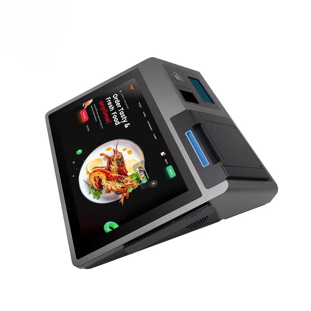 Z100 Android 11.0 Mesin Kasir Point of Sale Printer Struk 58mm 80mm Mesin Restoran Sistem Terminal Pos All in One