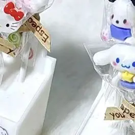 

1:12 кукольный домик миниатюрный Hello Kitty леденец с подставкой Sanrio Cat KT конфеты модель Декор игрушка кукольный дом аксессуары