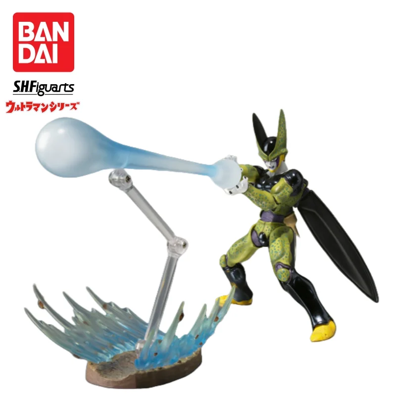 متوفر في المخزون بانداي S H Figuarts الأصلي لعبة دراغون بول خلية دمية العلامة التجارية الجديدة محاصر عمل الشكل شخصيات أنيمي نموذج المرآب