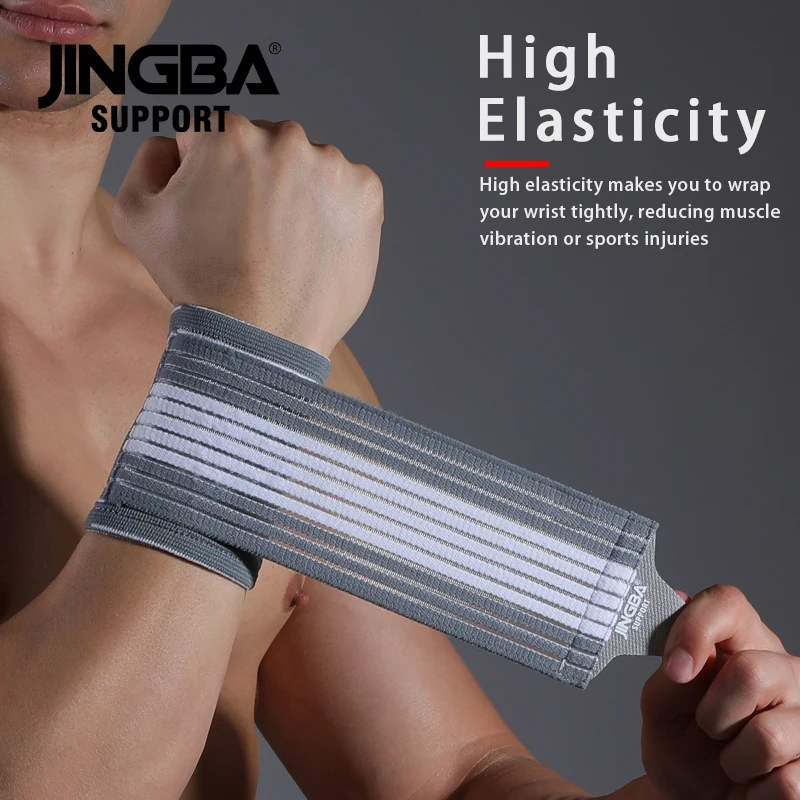 Supporto JINGBA 1 pz supporto per cinturino Fitness sollevamento pesi supporto per polso equipaggiamento protettivo fascia da polso uomo Tennis