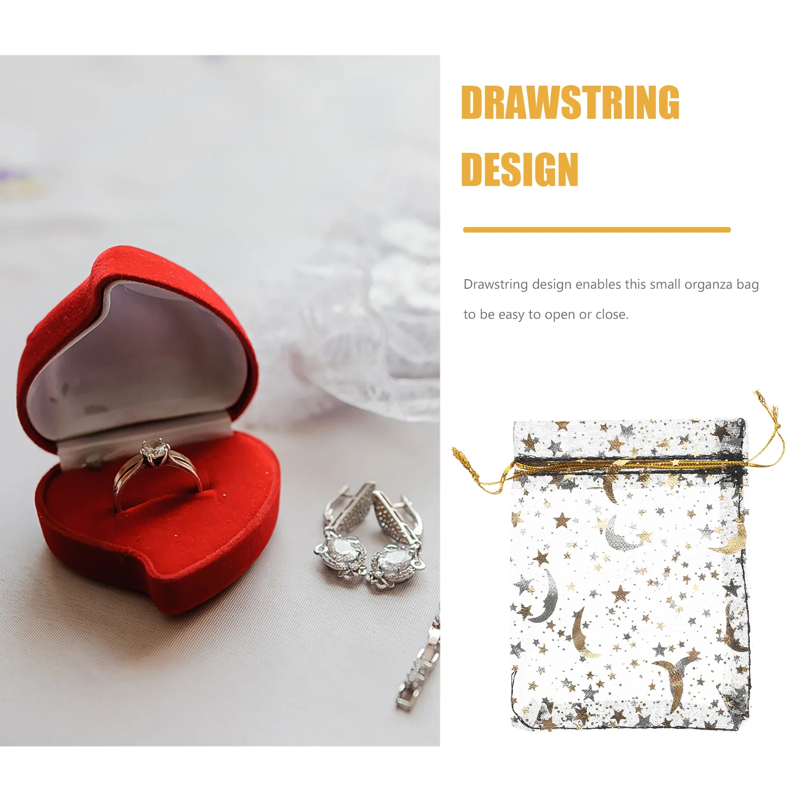 

100 шт., сумки из органзы на шнурке, сумки для хранения ювелирных изделий, прозрачные сетчатые мешочки для подарков, конфет, часов, товары для праздничных вечеринок