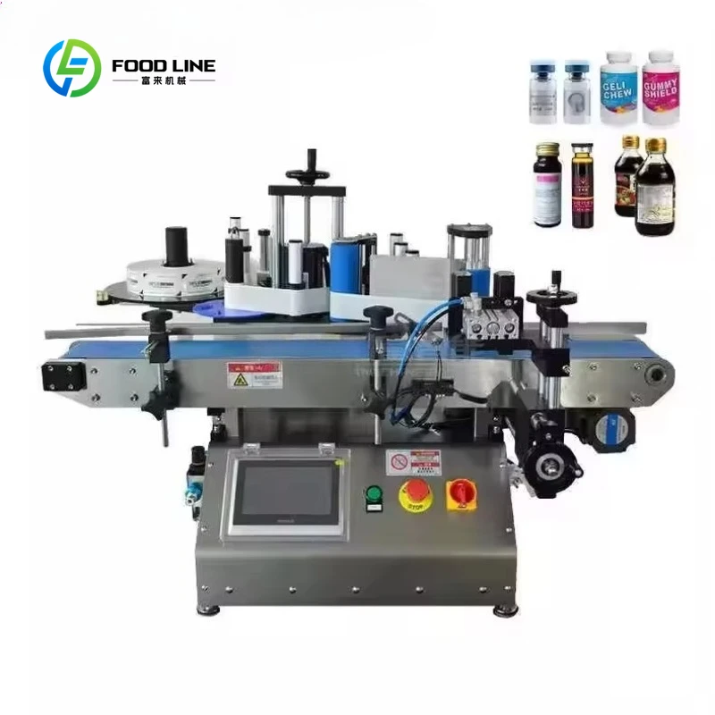

Customized Portable Desktop Label Machine Water Wine Bottle Can Round Bottle Labeling Machine Label Sticker Pasting Machine