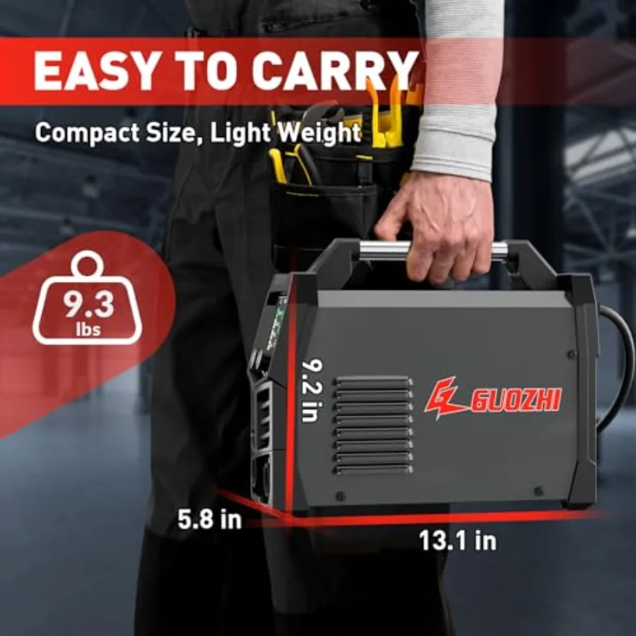 145A MIG Welder 3 in 1 Multi-Process Welding Machine for Home and Workshop Use with FLUX MIG/Lift TIG/ARC Welding Capabilities