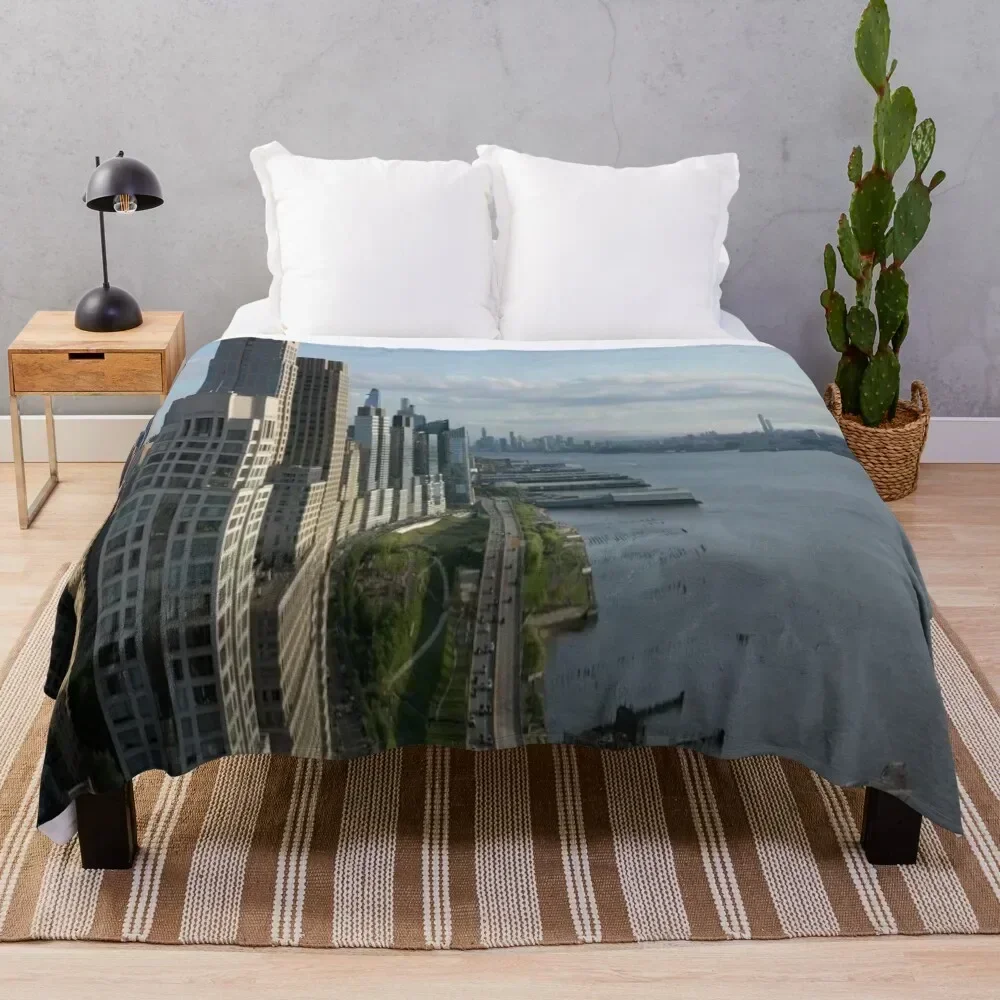 

Upper West Side NYC- Doing the Hudson! Throw Blanket Fuzzy Plush Throw Blanket for Sofa Chair