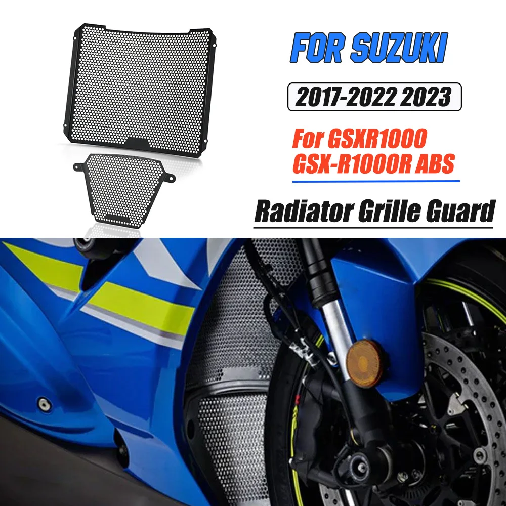 

Motocycle Radiator Grille Cover Water Tank Guard Protection For Suzuki GSXR1000 GSX-R1000R ABS 2017 2018 2019 2020 2021 - 2023
