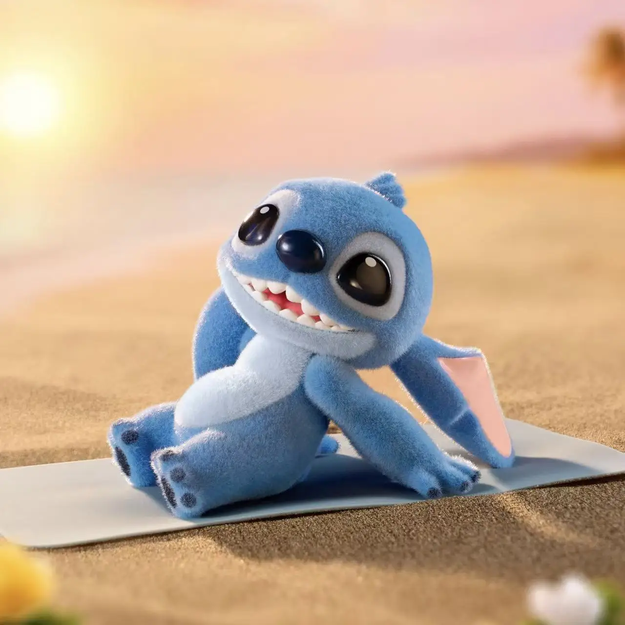 حقيقية ديزني غرزة الطاقة اليوغا سلسلة صندوق أعمى لطيف يتدفقون تمثال جمع سطح المكتب زخرفة موضة الاتجاه هدية