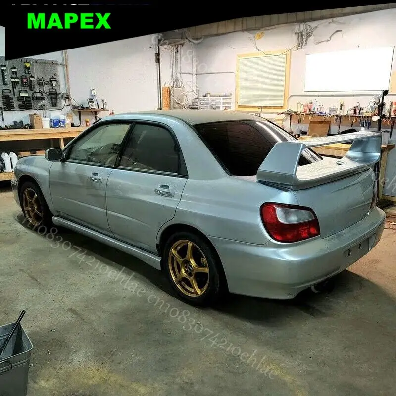 Fits 02-07 Subaru Impreza WRX Trunk Spoiler Wing Painted # 01G Premium