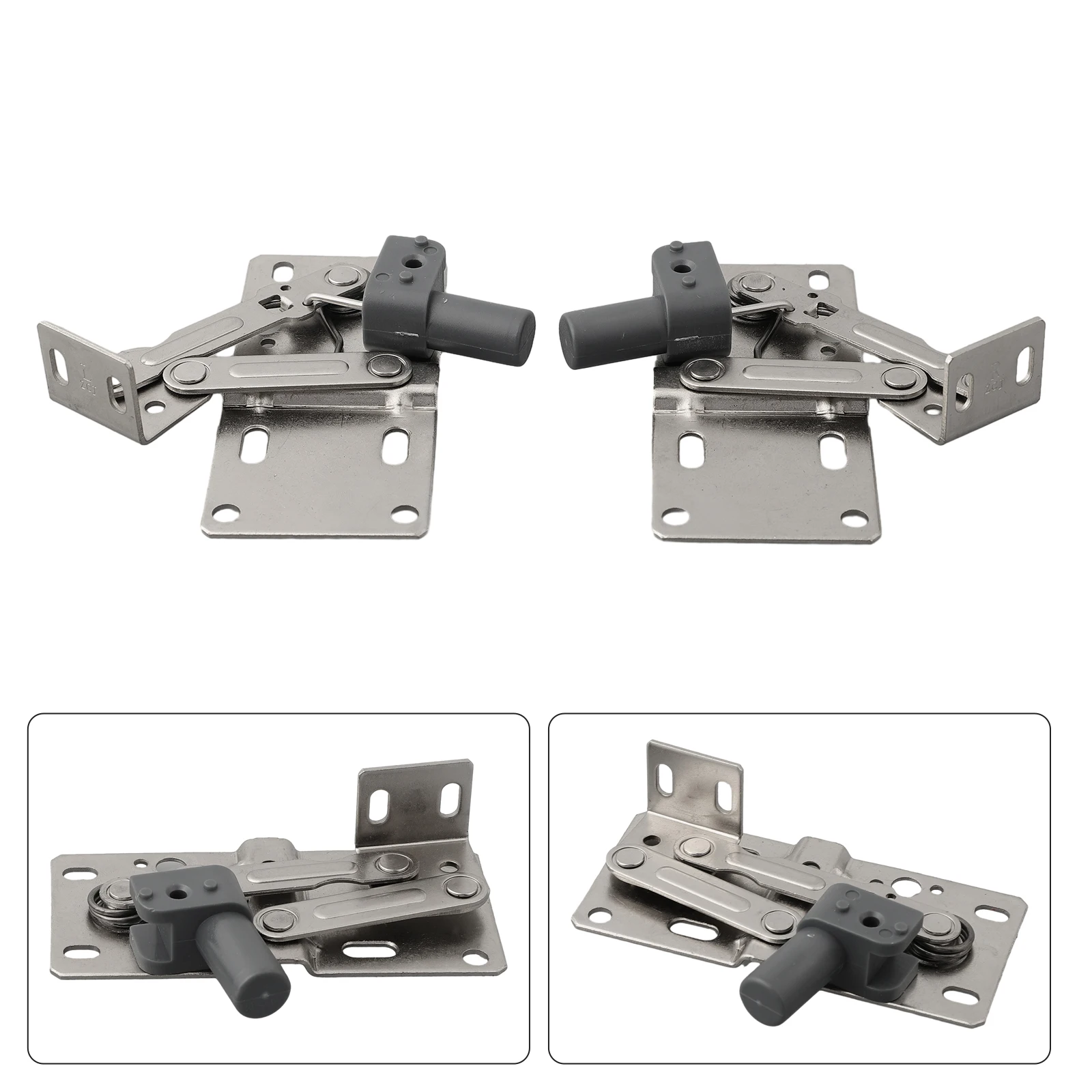 Cabinet Drawer Scissor Hinges Nickel Plating Soft Close Tip Out Tray Hinges Easy Installation Wide Application