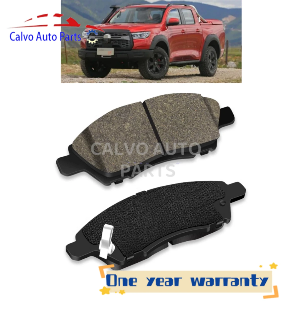 Suitable for Great Wall Cannon brake pads, original and genuine ceramic front and rear wheel brake pads for automobiles