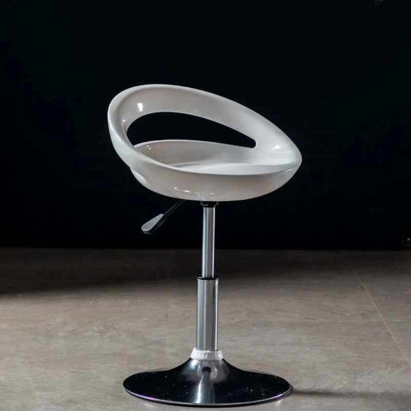 가정용 리프팅 회전 플라스틱 컴퓨터 의자, 간단한 다리미 등받이, 원형 조절 의자, aj05  Best5