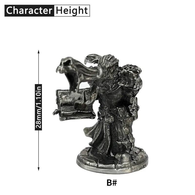 Middle Ages Legion Wraith Soldiers Models Figurines Miniatures Metal Copper Mens Gifts Desktop Ornaments Decorations Crafts