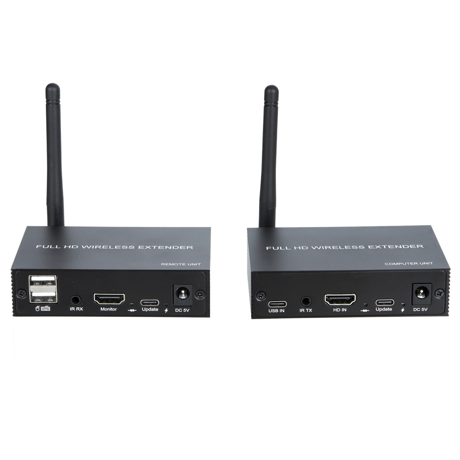 200m Wireless HDMI KVM Extender Audio Video Transmitter Receiver for Mouse Keyboard DVD Camera Computer Laptop PC To TV Monitor