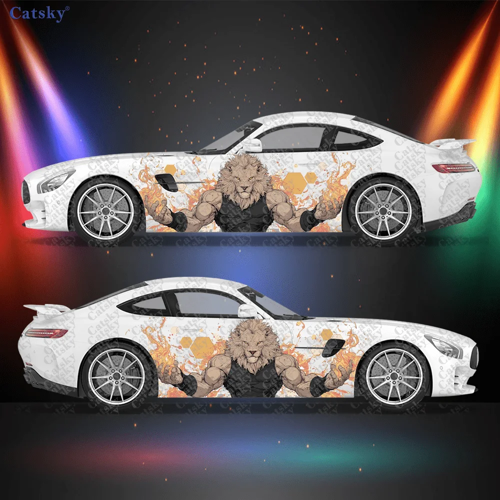 2-pegatinas-para-coche-con-diseno-de-leon-musculoso-duraderas-resistentes-a-la-decoloracion-realzan-la-belleza-de-tu-vehiculo-con-un-diseno-artistico-en-vinilo-para-coche