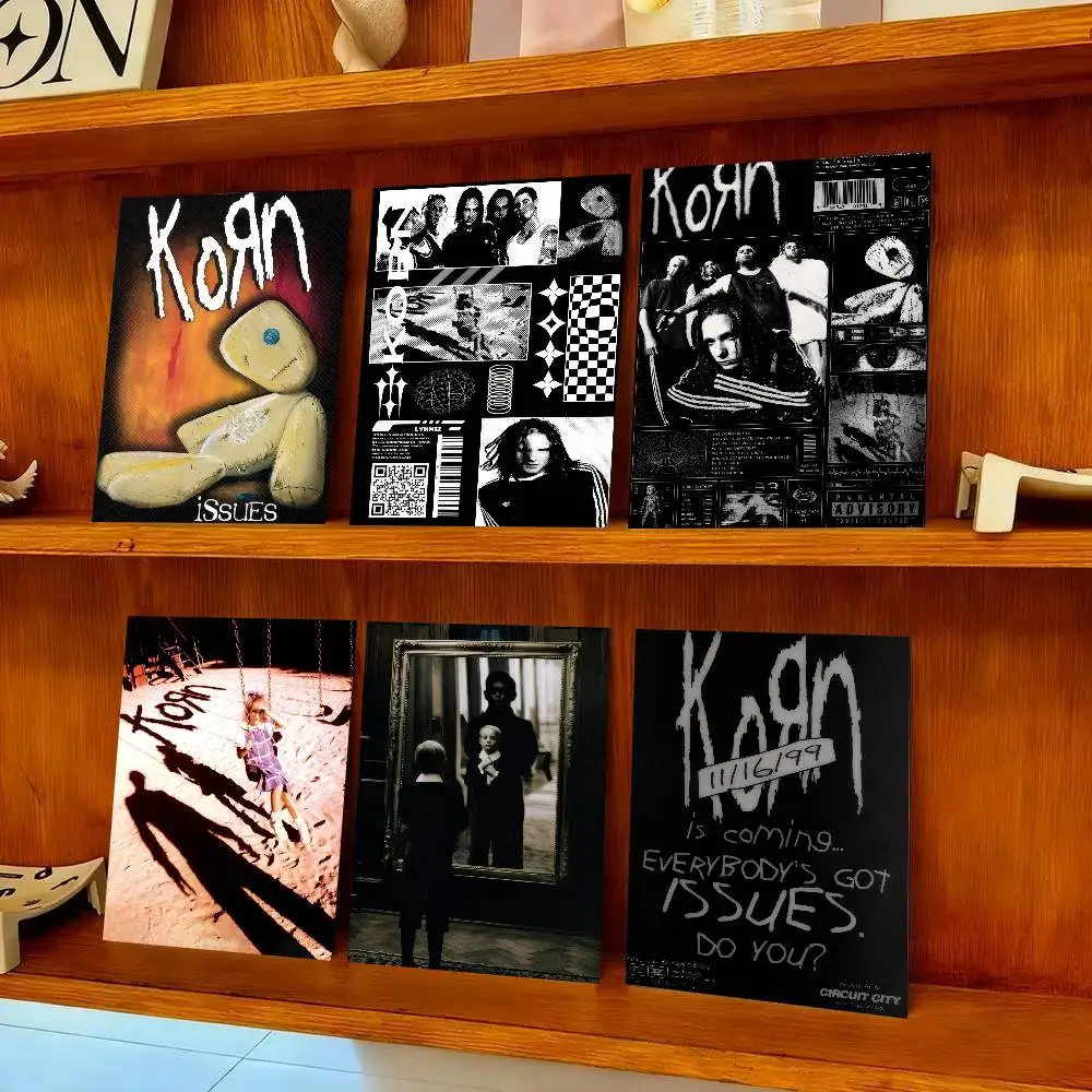 Music Korn Nu Metal Issues   Whitepaper Poster HD Quality Poster Wall Art Painting Study Room Wall Decor